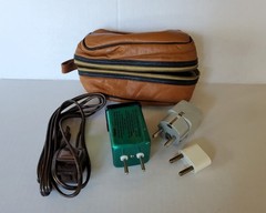 OVERSEAS ELECTRICAL PLUG-IN ADAPTER TRAVEL SET with Case by FRANZUS ‼️