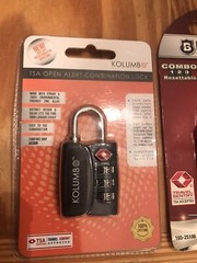 Brinks Standard Security Travel Combination Lock ~TSA Accepted~ Item #175-25105