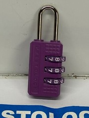 Prestolock Keyless 3 Digit Combination Steel Shackle Padlocks *Free Shipping*