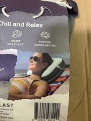 Cool Combo Beach Pillow – One Inflatable Pillow + One Cooling Moonlight Grey