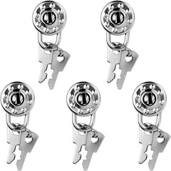 10 Pack Mini Diary Padlock, Small Locks with Keys, Tiny Luggage Locks for Tra…